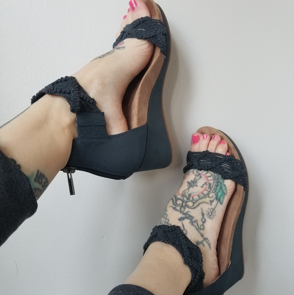 Lucky Brand Kaydyn Wedge Heels